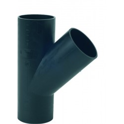 WAVIN 922079S BRANK 45° PE AUSPUFF D. 200-200MM