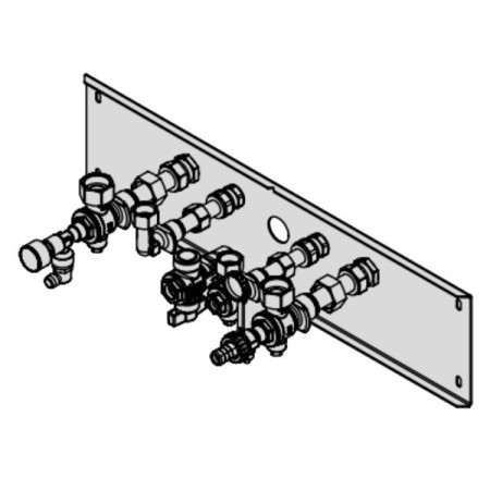 Viessmann ZK04926 Grifo para montaje empotrado