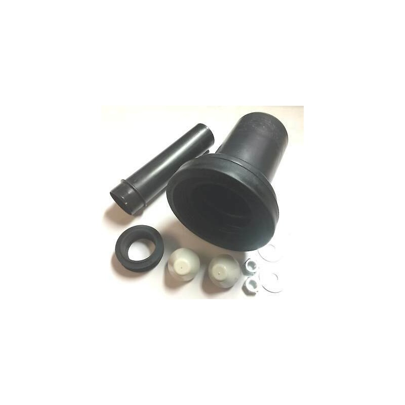 WANDHÄNGENDES WC-ANSCHLUSSSET D. 90MM
