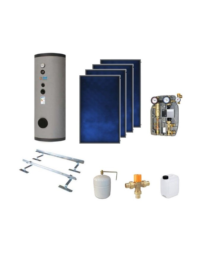 BSKD504CS2E Kit complet à circulation forcée 4...