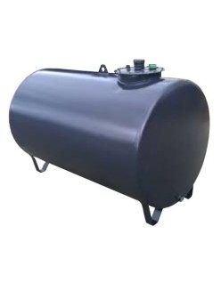 LT painted fluid storage tank. 1500 for outdoor use