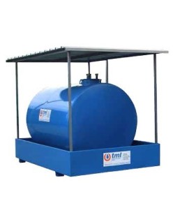 Tml Serbatoio di stoccaggio gasolio verniciato LT. 1500...