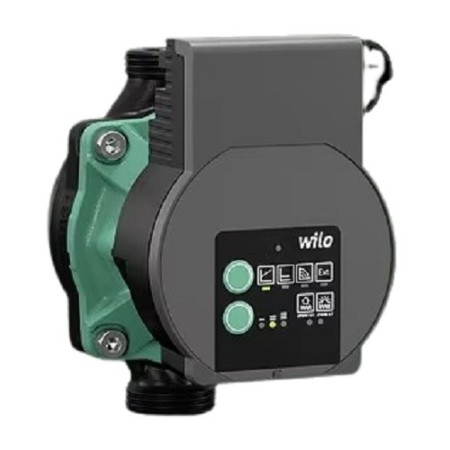 Wilo Varios PICO-STG 25/1-8-180 Circolatore singolo a rotore bagnato elettronico ad alta efficienza. Alim. monofase. Bocche filettate G 1'' 1/2. Temp. -20 °C +110 °C. Grado protezione IP X4D Pressione nom. PN 10. Interasse 180 mm.