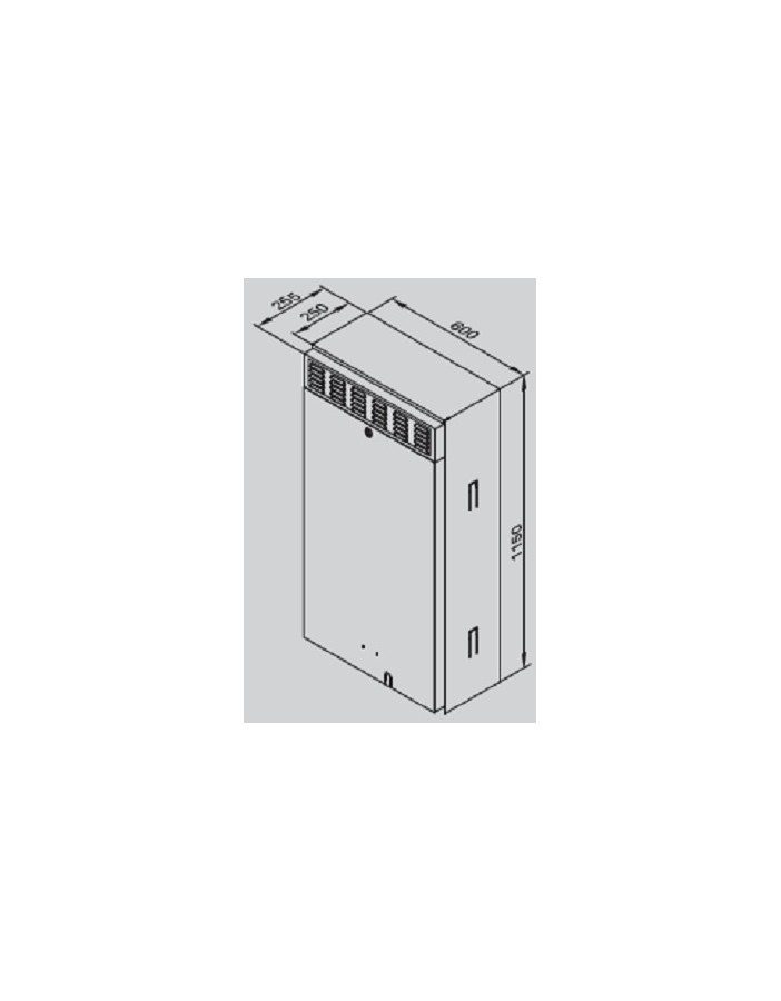 Viessmann 7178859 Boîte en tôle encastrable...