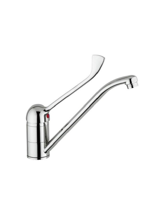 Spültischmischer mit Hebel 20 cm chrom