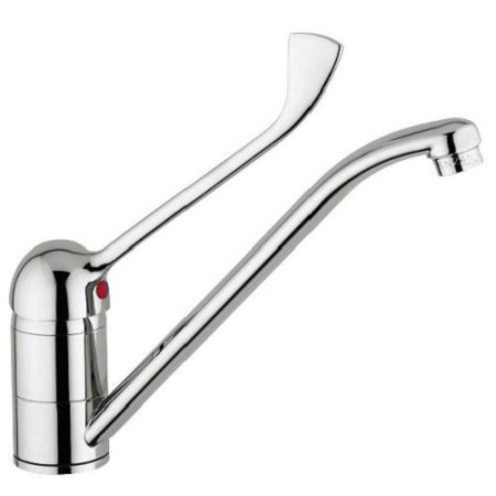Spültischmischer mit Hebel 20 cm chrom