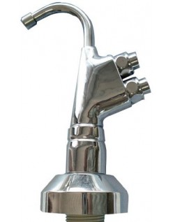 Zwei-Wege-SELTZ-Pistole chrom