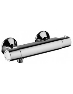 Thermostatic shower mixer external chrome