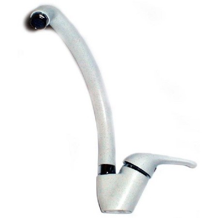Miscelatore lavello canna alta fragranite avena