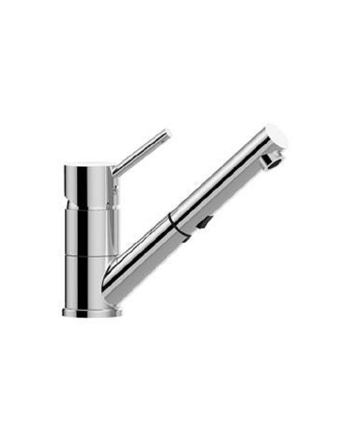 Sink mixer with pull-out shower chrome