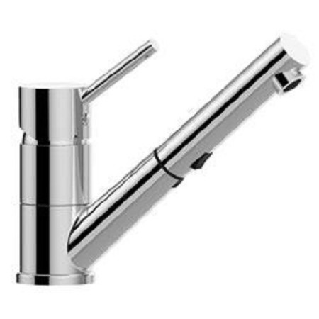 Miscelatore lavello con doccia estraibile cromo
