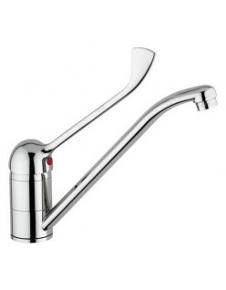 Miscelatore lavello leva cm.20 cromo