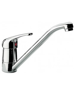 Sink mixer with short lever chrome