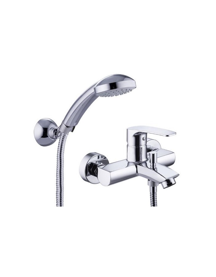 Miscelatore vasca con duplex LIME cromo