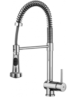 Miscelatore lavello con doccetta serie Stick cromo