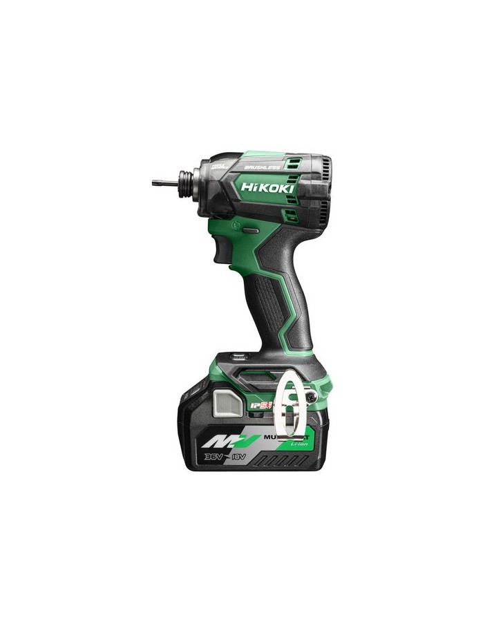 Llave de impacto Hikoki 18v, hexagonal 1/4", 2xmva