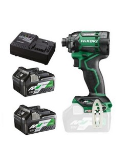 Hikoki avvitatore impulsi 36v, hex1/4", 2xmva