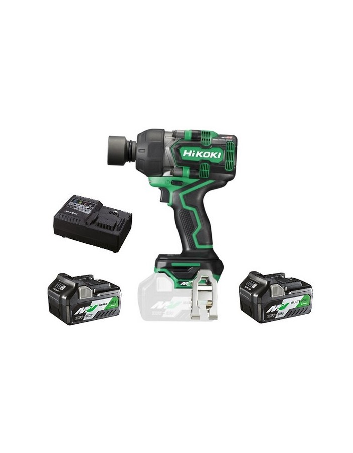Hikoki avvitatore impulsi 36v, quadro 1/2", 2xmva