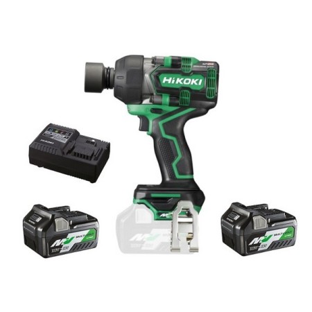 Hikoki 36v Impact Wrench, 1/2" Square, 2xmva