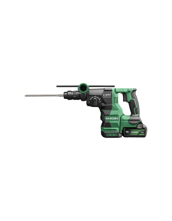 Hikoki tassellatore sds-plus, 18v-26mm, 2x5.0ah