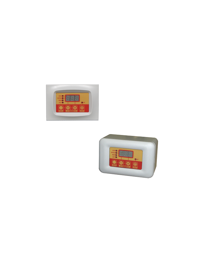 Digital wall-mounted temperature controller for...