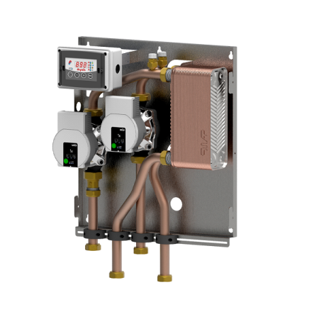 De Pala Cassetta box fire bf1 potenza 35kw c/stacchi caldaia e centralina senza mantello di copertura