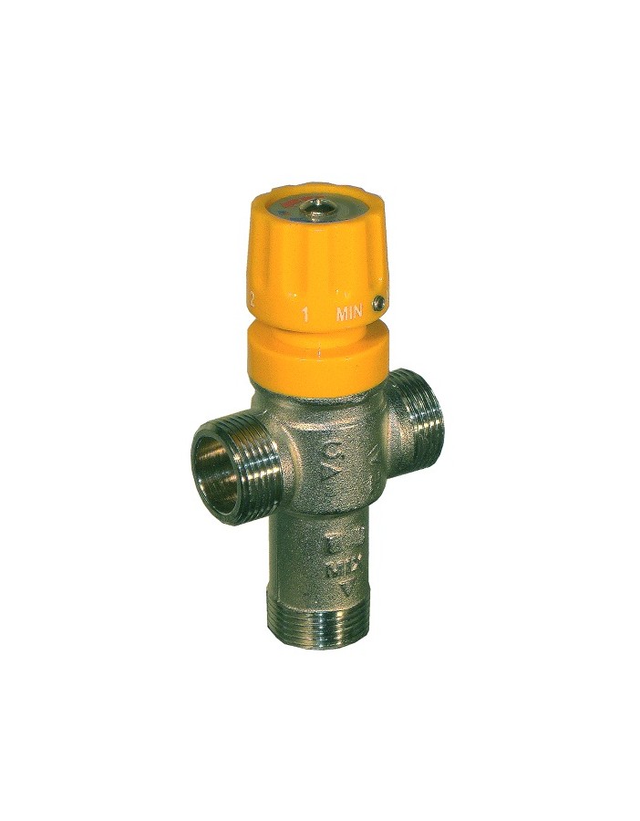 Manual thermostatic mixer for solar panel...