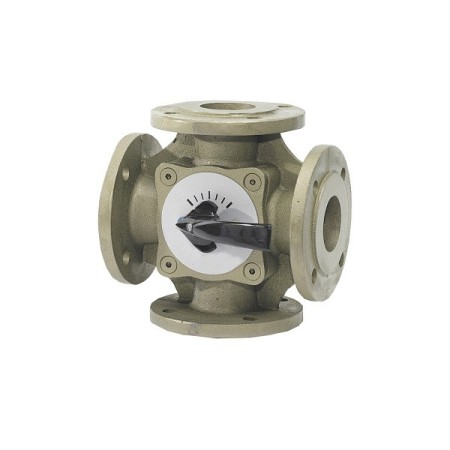 De Pala Valvola a 4 vie tipo miscelatrice dn 50 flangiato otturatore rotore kit distanziale incluso