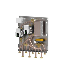 Boîte à feu BF2 puissance 25kw w/détachements de...