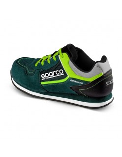 SPARCO SCARPA GYMKHANA SEB S1P VERT FONCÉ/CITRON VERT EU42 2