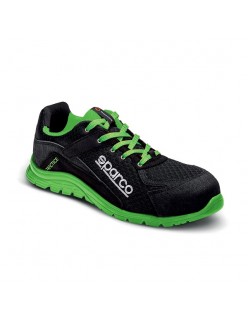 SPARCO PRACTICE KEKE S1P SCHWARZ/FLUORESZIEREND GRÜN...