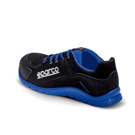 SPARCO PRACTICE NELSON S1P CHAUSSURE NOIR/BLEU CLAIR EU41