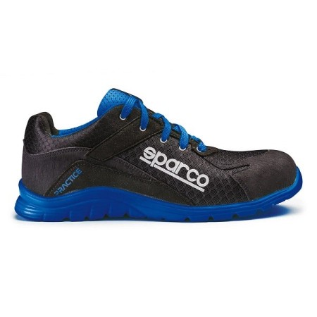 SPARCO PRACTICE NELSON S1P CHAUSSURE NOIR/BLEU CLAIR EU39
