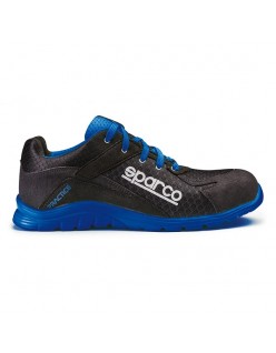 SPARCO PRACTICE NELSON S1P SCHUH SCHWARZ/HELLBLAU EU36 2