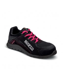 SPARCO PRACTICE JODY S1P CHAUSSURE NOIR/FUCHSIA EU42