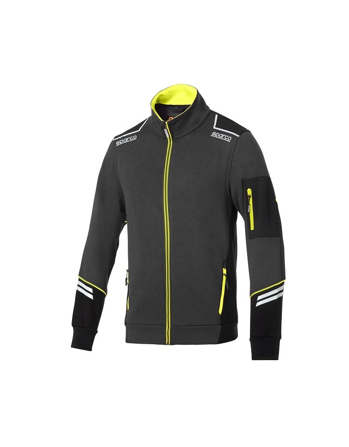SPARCO FULL ZIP TECH ALABAMA GRIGIO...