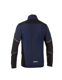 SPARCO FULL ZIP TECH ALABAMA NAVY BLUE/FLUORESCENT ORANGE... 2