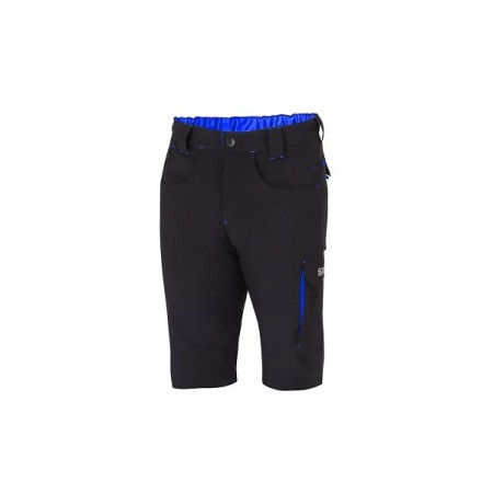 SPARCO LIGHT SHORTS TECH LAREDO BLACK/LIGHT BLUE SIZE. XL
