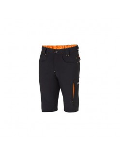SPARCO LIGHT SHORTS TECH LAREDO NERO/ARANCIO FLUORESCENTE...