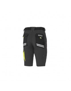 SPARCO LIGHT SHORTS TECH LAREDO GRIGIO SCURO/GIALLO... 2
