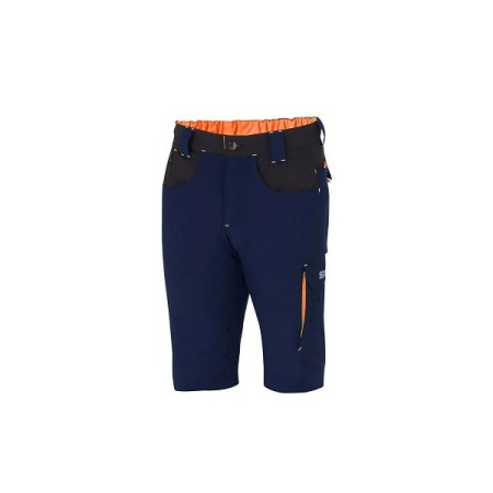 SPARCO LIGHT SHORTS TECH LAREDO NAVY BLUE/FLUORESCENT ORANGE SIZE. XXL