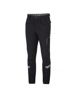 PANTALON SPARCO KANSAS LIGHT TECH NOIR/GRIS FONCÉ TAILLE. L