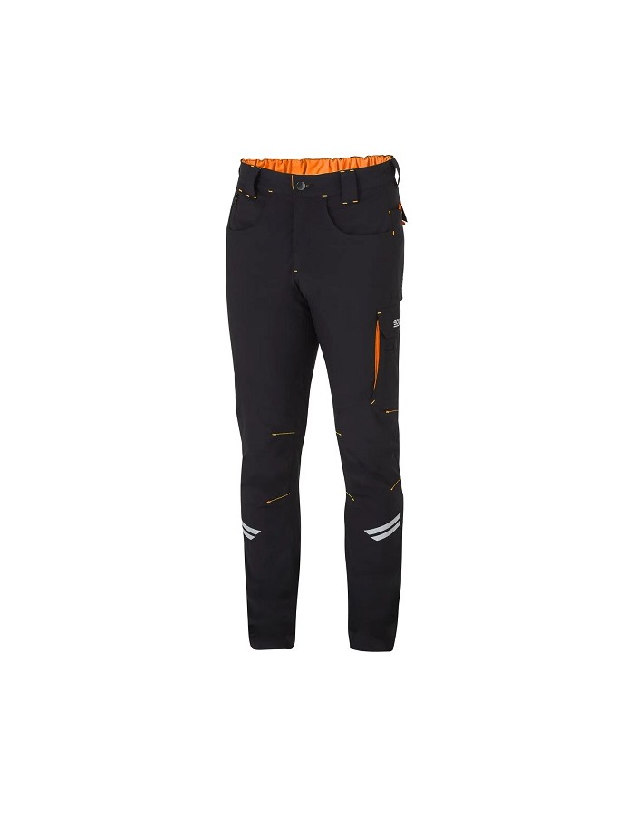 SPARCO KANSAS LIGHT TECH TROUSERS BLACK/LIGHT...