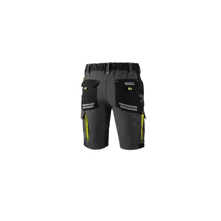 SPARCO SHORTS TECH ATLANTA DARK GREY/FLUORESCENT YELLOW SIZE. S