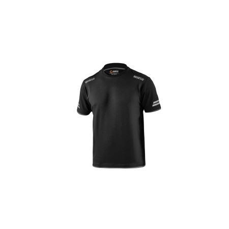 CAMISETA SPARCO TECH TUCSON NEGRO/GRIS OSCURO TALLA. S