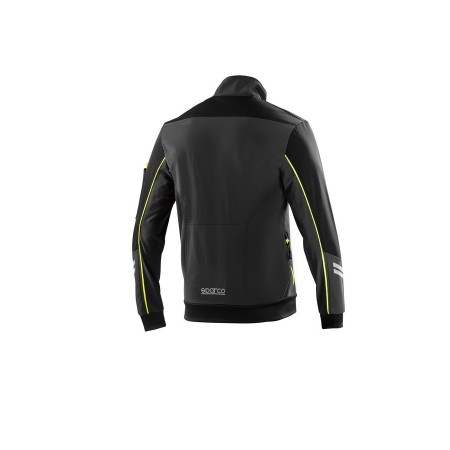 SPARCO LIGHT-SHELL TECH AUSTIN DARK GREY/FLUORESCENT YELLOW SIZE. XXL