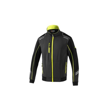SPARCO LIGHT-SHELL TECH AUSTIN DARK GREY/FLUORESCENT YELLOW SIZE. XL