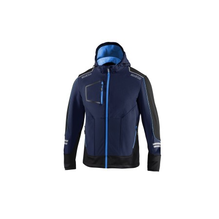 SPARCO SOFT-SHELL TECH YORK BLU MARINE/AZZURRO TG.XL