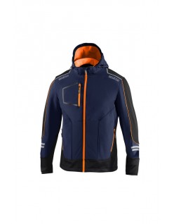 SPARCO SOFT-SHELL TECH YORK BLU MARINE/ARANCIO...
