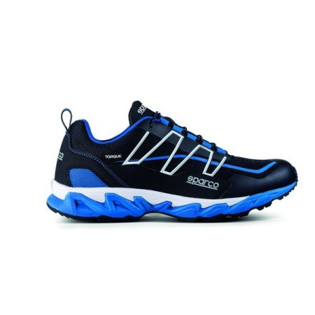CHAUSSURE SPARCO TORQUE DURANGO 01 NOIR/BLEU CLAIR EU42